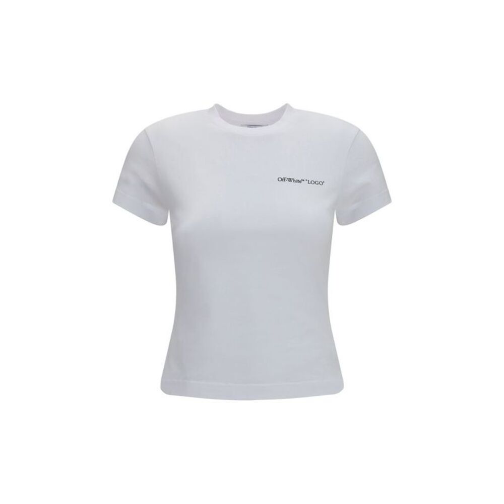 Off-White White Cotton Women's T-Shirt